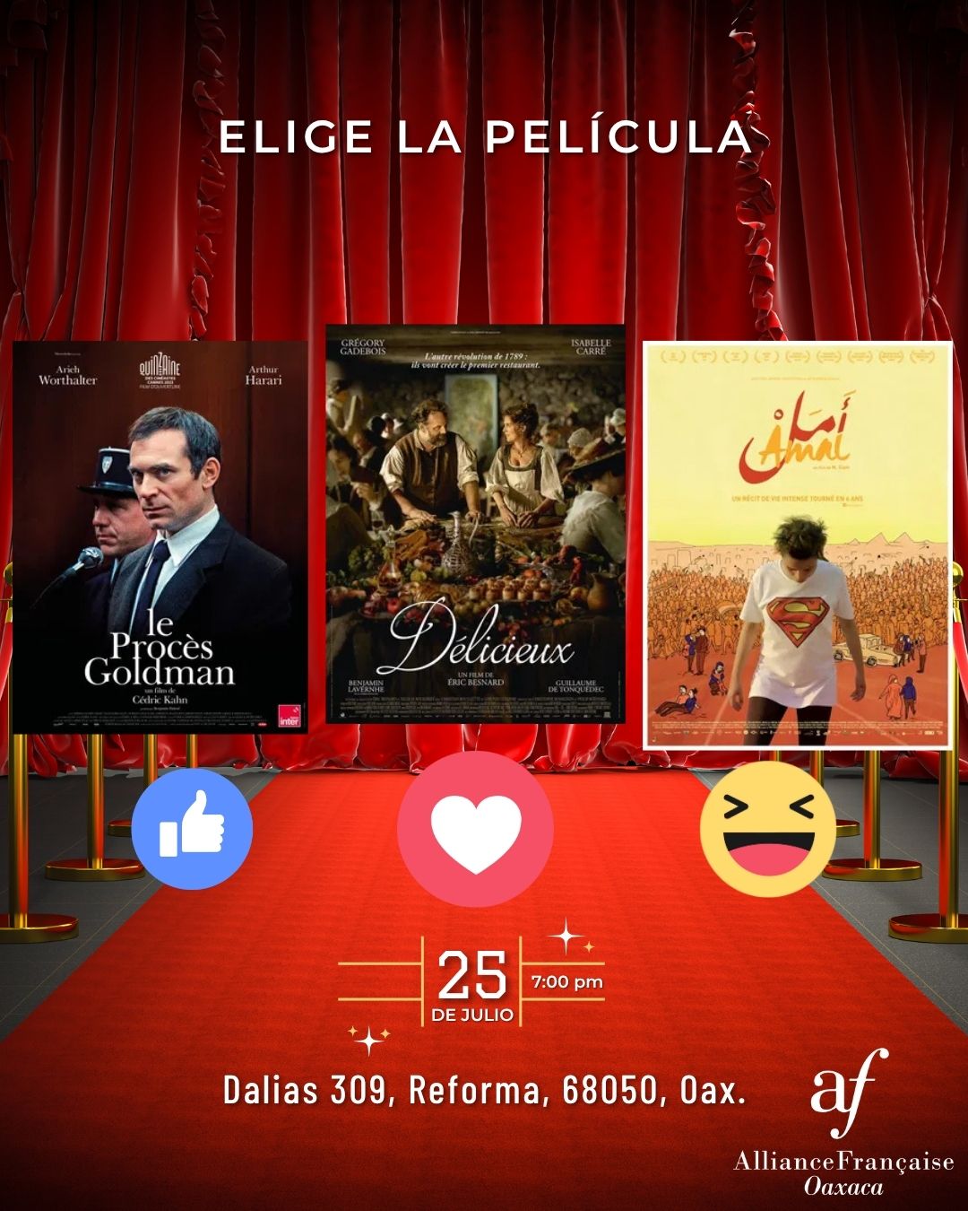 Proyección de pelicula