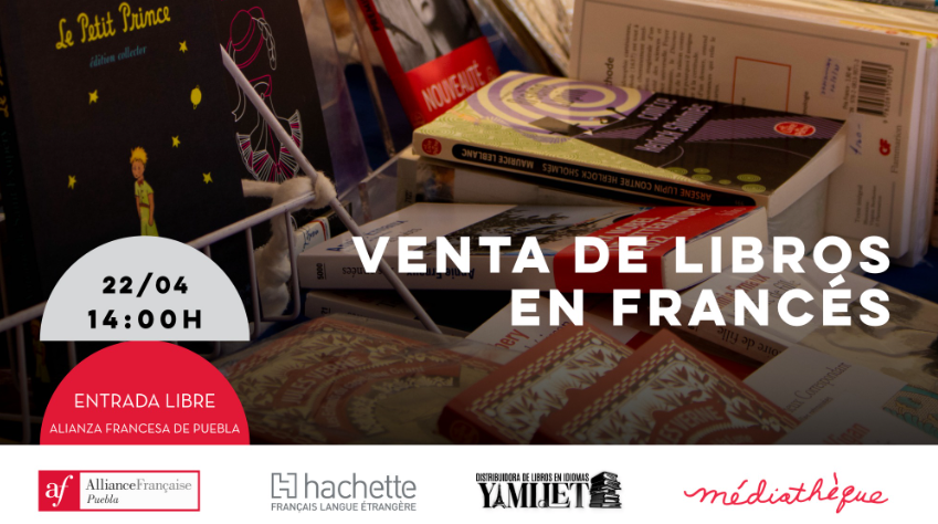 Venta de libros en francés