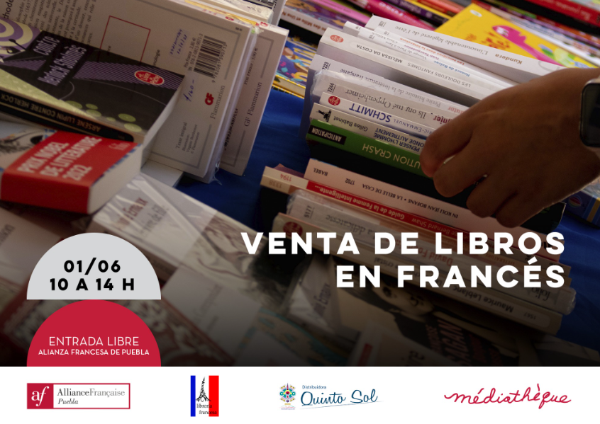 Venta de libros en francés