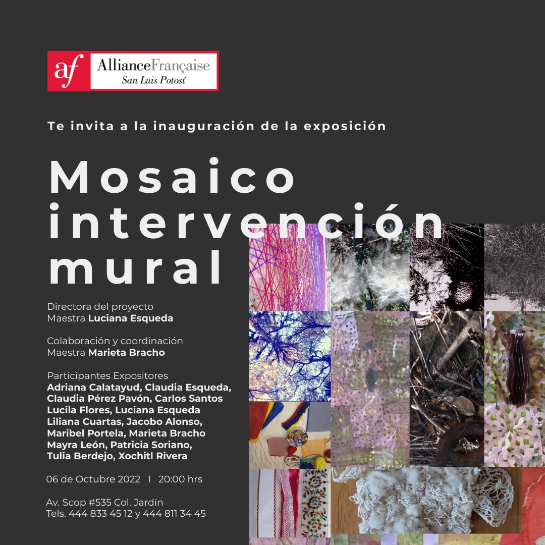 Mosaico Intervención Mural – Inauguración de exposición octubre 2022