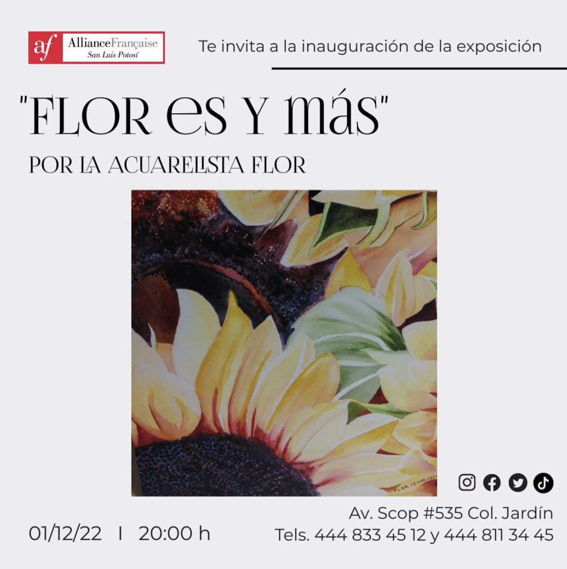 Flor es y más – Exposición de Noviembre 2022