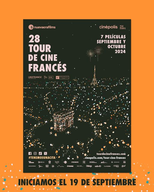 28 Tour de cine francés