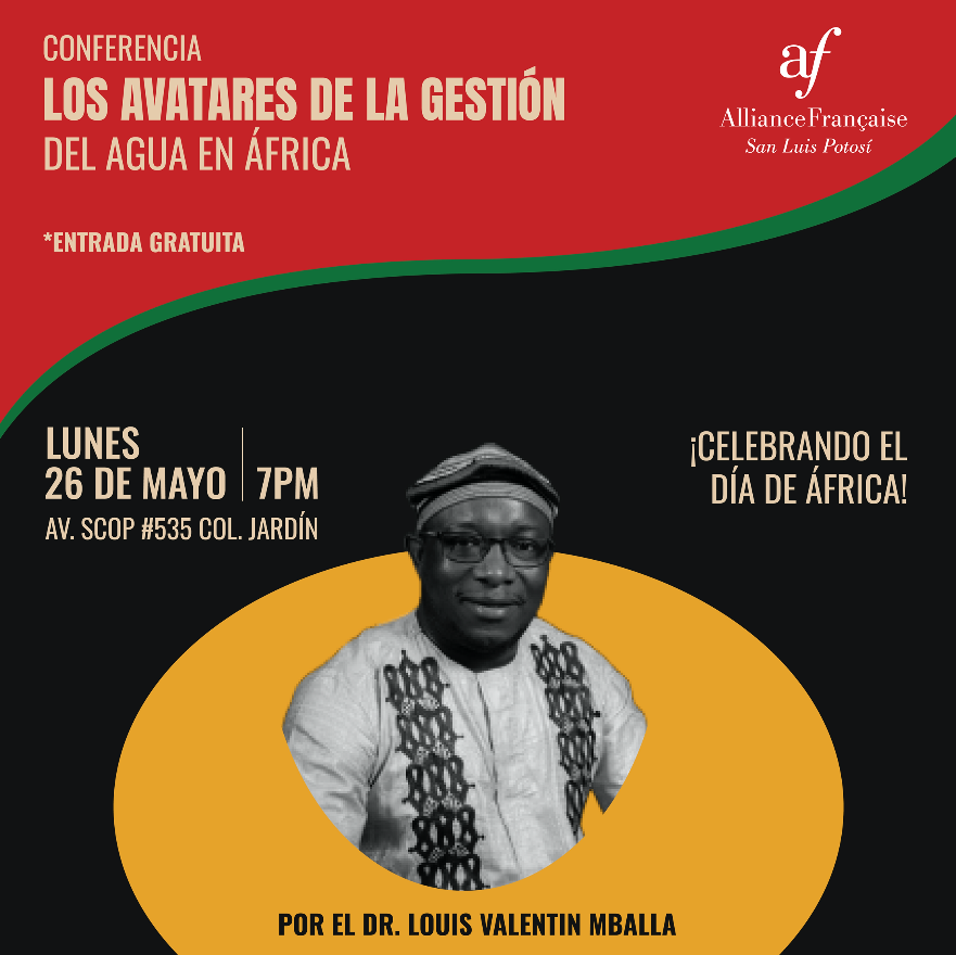 Conferencia: LOS AVATARES DE LA GESTIÓN DEL AGUA EN ÁFRICA