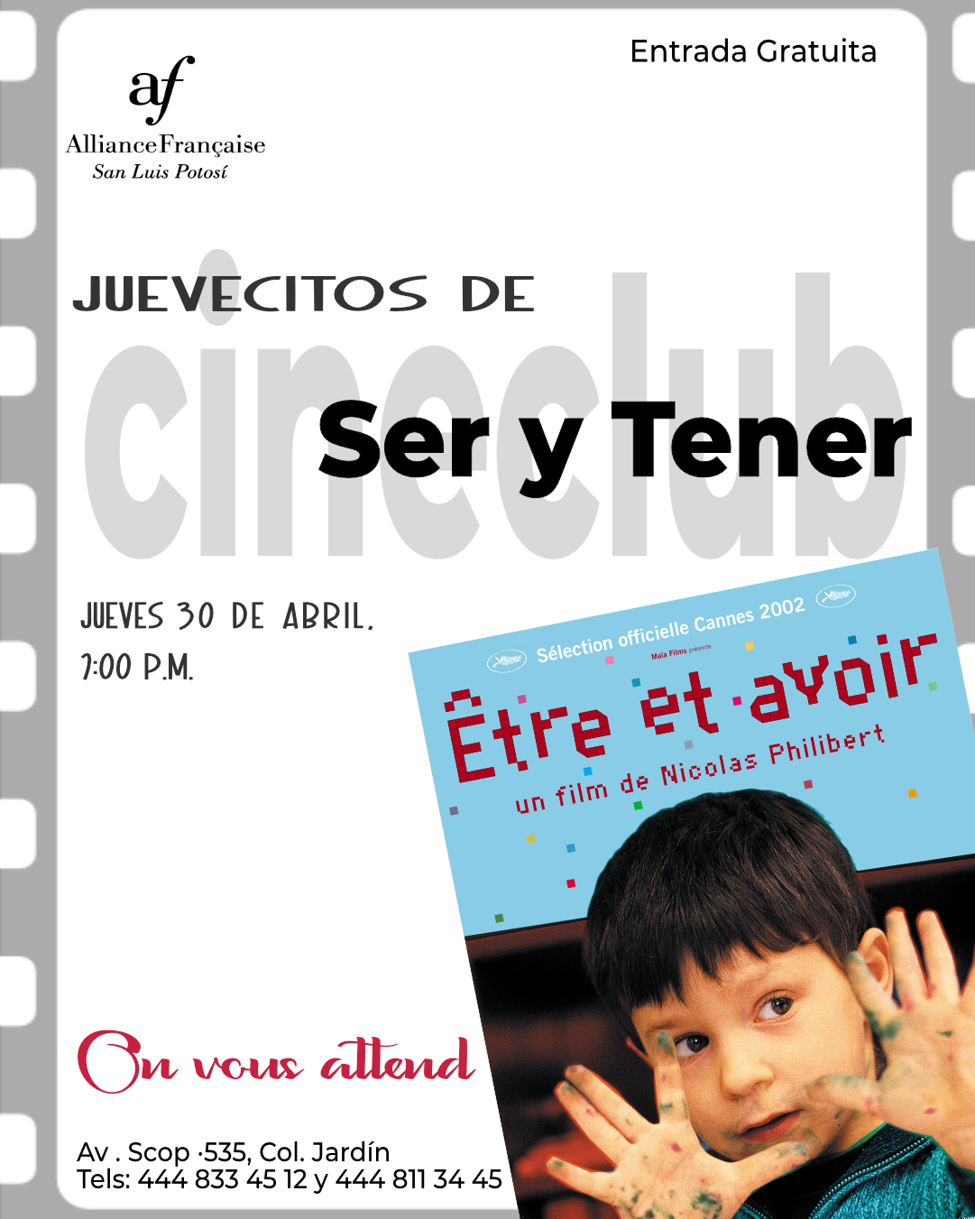 Cineclub: Ser y Tener