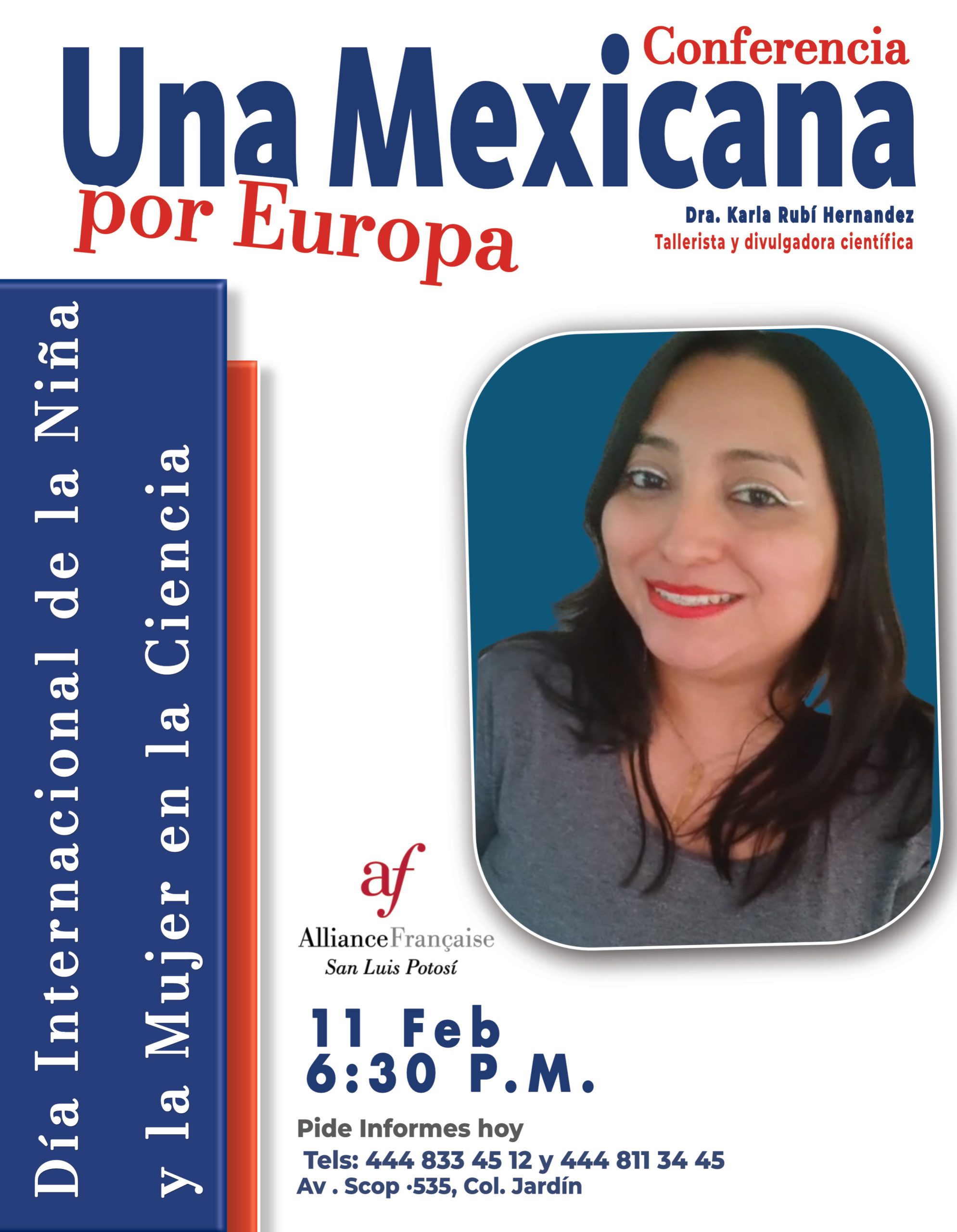Conferencia una mexicana por europa