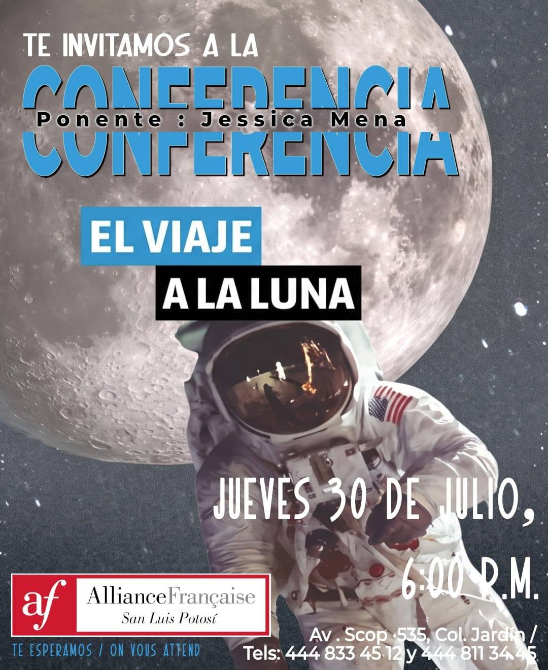 conferencia: “El viaje a la luna”