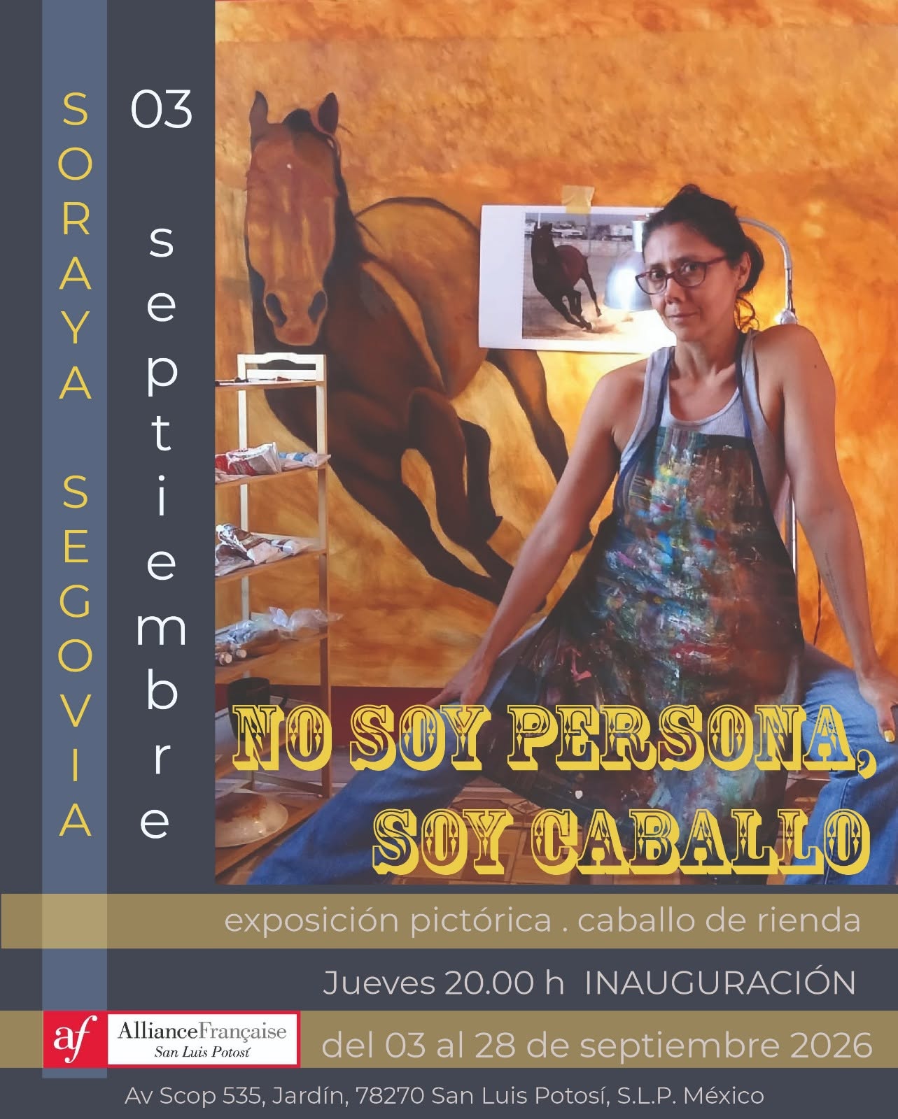 expo: No soy persona soy caballo Soraya Segovia