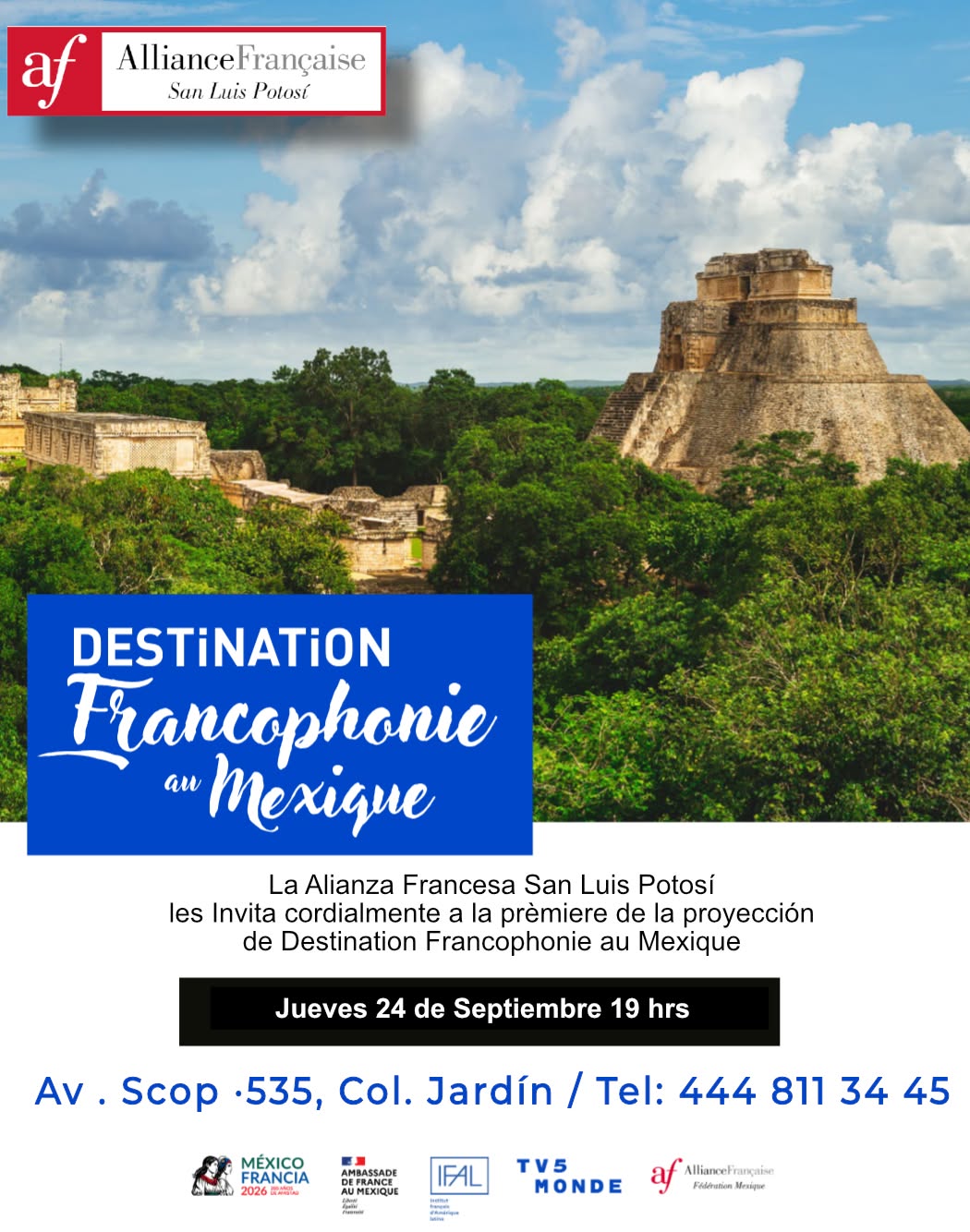 cineclub: Destination Francophonie spécial Mexique.
