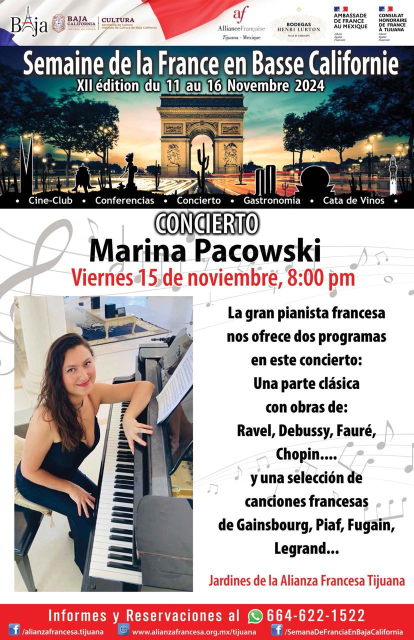 Semaine de la France en Basse Californie – Concert