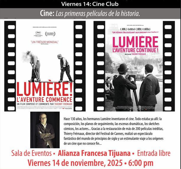 Semaine de la France en Basse Californie – Cinéclub