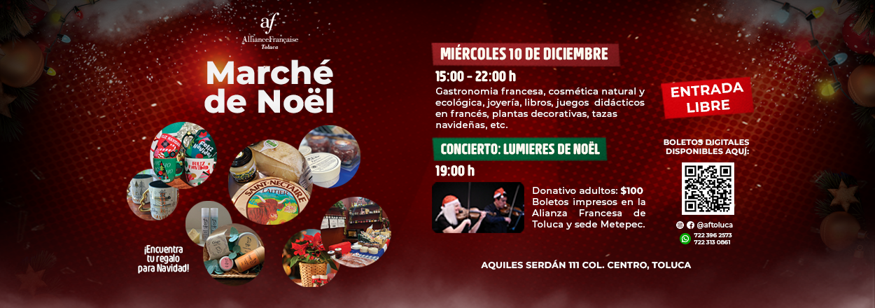 Marché de Noël y Concierto Navideño