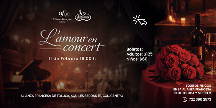 Concierto por el día del amor y la amistad