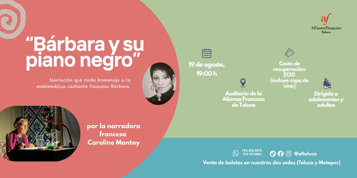 Bárbara y su piano negro