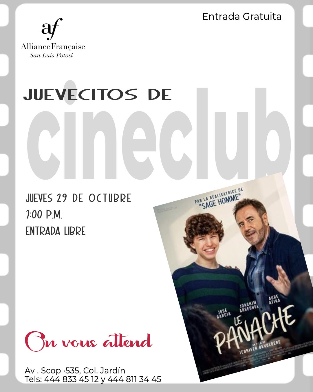 cine club: Le Panache